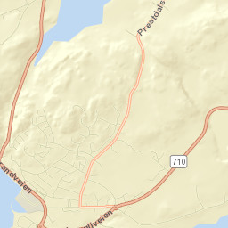Botngård Street Map