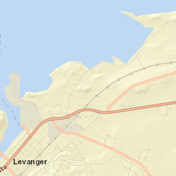 Levanger Street Map