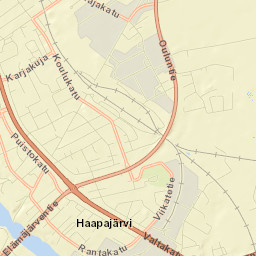 Haapajärvi Street Map
