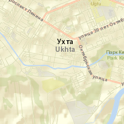 Ukhta Street Map