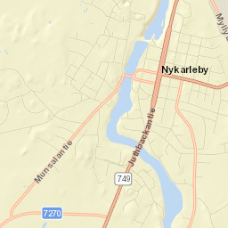 Nykarleby Street Map