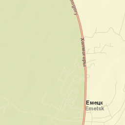 Yemetsk Street Map