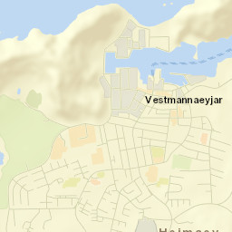 Vestmannaeyjabær Street Map
