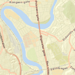 Trondheim Street Map