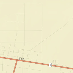 Tok Street Map