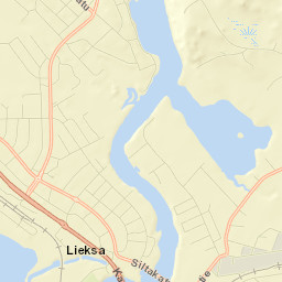 Lieksa Street Map
