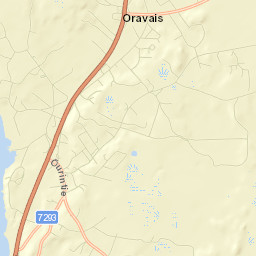 Oravais Street Map