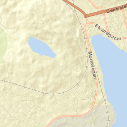 Örnsköldsvik Street Map