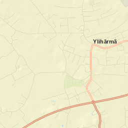 Ylihärmä Street Map
