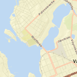 Vaasa Street Map