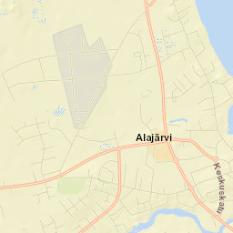 Alajärvi Street Map