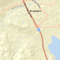 Kramfors Street Map