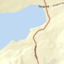 Tingvoll Street Map
