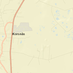 Korsnäs Street Map
