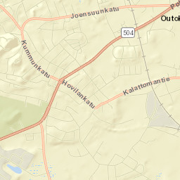 Outokumpu Street Map