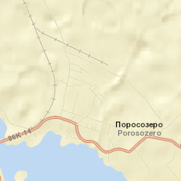 Porosozero Street Map