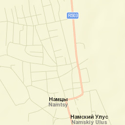 Namtsy Street Map