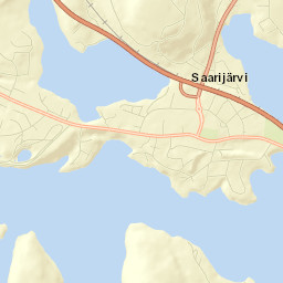 Saarijärvi Street Map