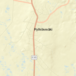 Pylkönmäki Street Map