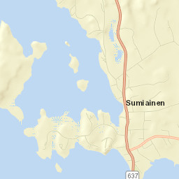Sumiainen Street Map