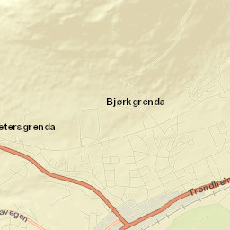 Oppdal Street Map