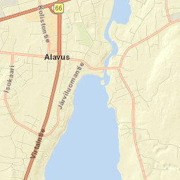 Alavus Street Map