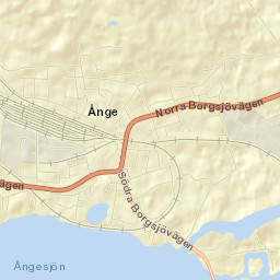 Ånge Street Map