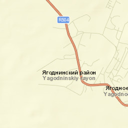 Yagodnoye Street Map