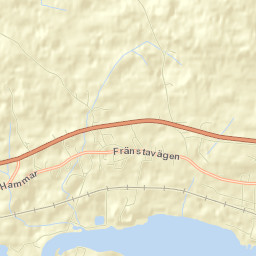 Fränsta Street Map