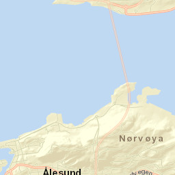 Ålesund Street Map
