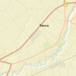Teuva Street Map