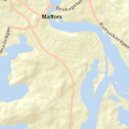 Matfors Street Map