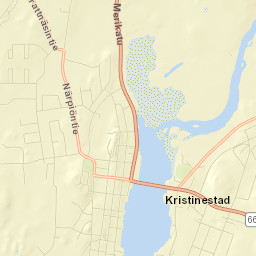 Kristinestad Street Map