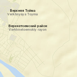 Verkhnyaya Toyma Street Map