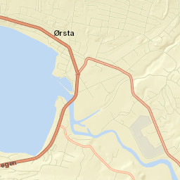 Ørsta Street Map