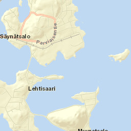 Säynätsalo Street Map