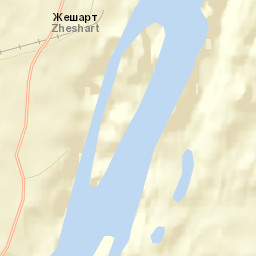 Zheshart Street Map