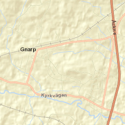Gnarp Street Map