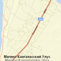 Nizhniy Bestyakh Street Map