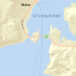 Vågsøy Street Map
