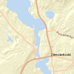 Jämsänkoski Street Map