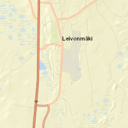 Leivonmäki Street Map