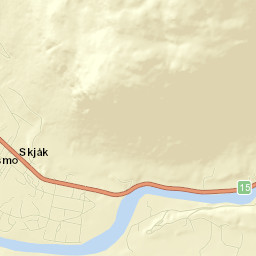 Skjåk Street Map