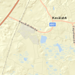 Kesälahti Street Map