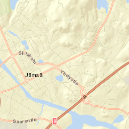 Jämsä Street Map