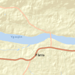 Färila Street Map
