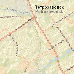 Petrozavodsk Street Map