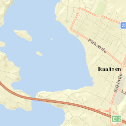 Ikaalinen Street Map