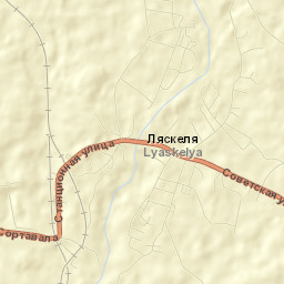 Lyaskelya Street Map