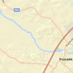 Pomarkku Street Map